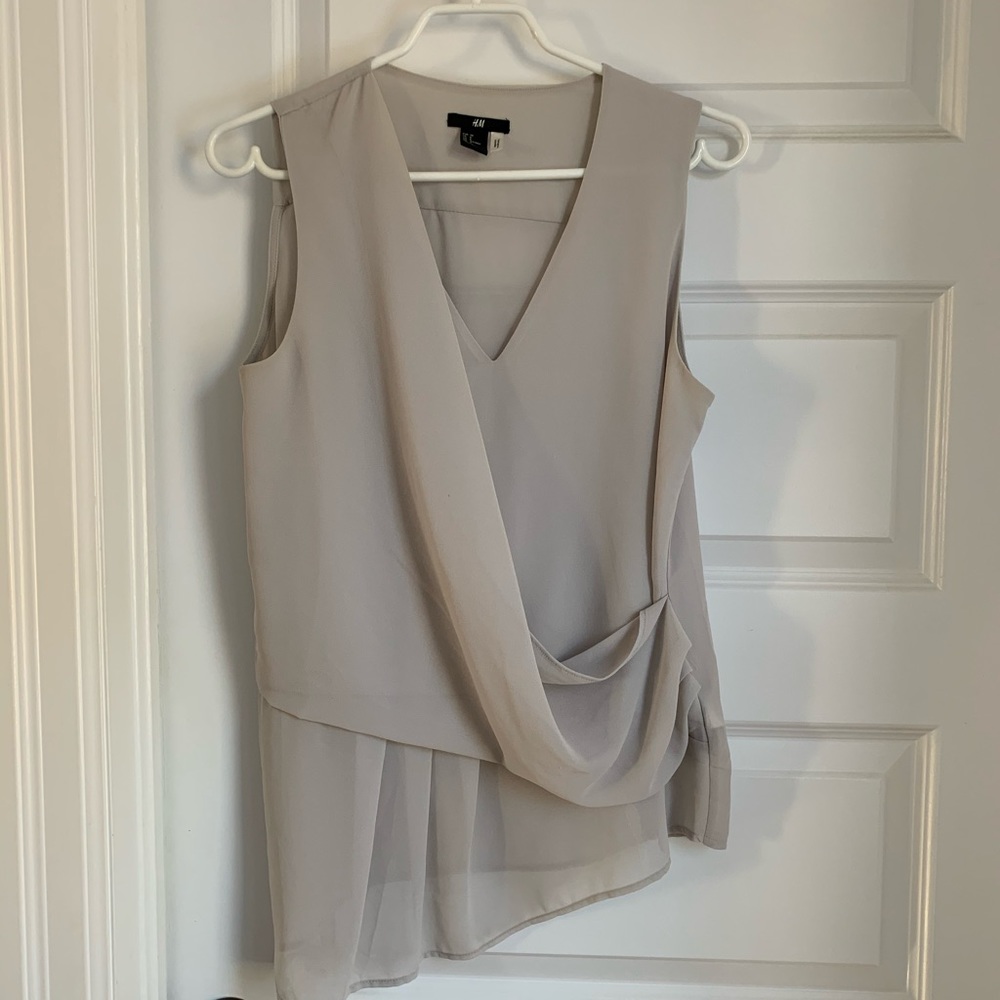 H&M sheer blouse